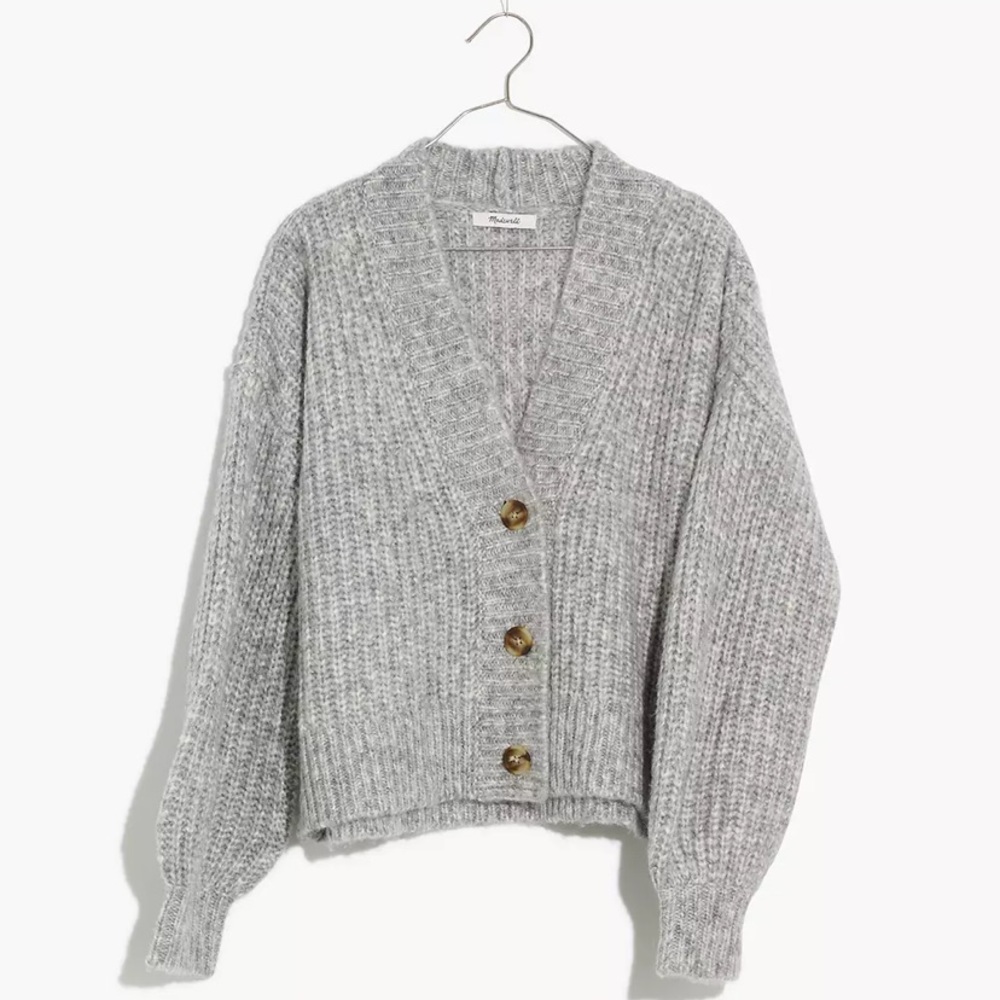 NWT Madewell Crop Cardigan Sweater